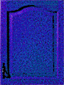 Laqu� bleu 